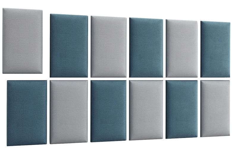 Обитая панель - Quadratta 180x100 upholstered panels set Обитая панель - Quadratta 180x100 upholstered panels set