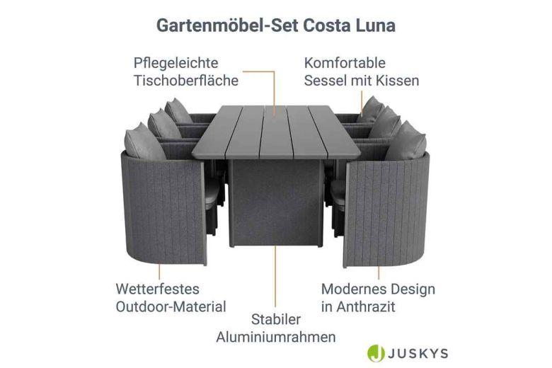 Έπιπλο εξωτερικού χώρου - Garden Set - Costa Luna