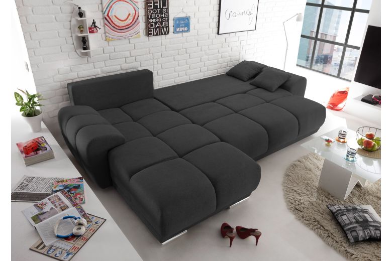 Corner sofa with changeable corner - Felix-P (Pull-out with storage box)