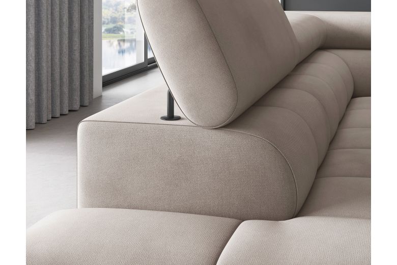 Corner sofa - Ferucce (Pull-out bed with storage box)