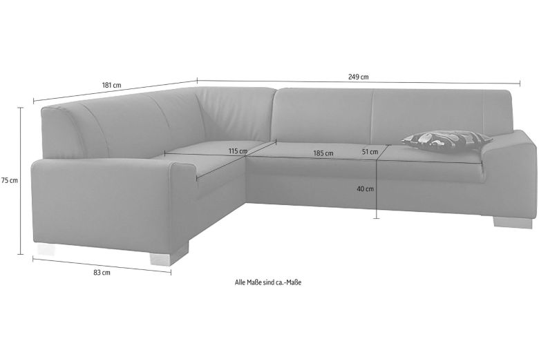 Corner sofa - Ricardo