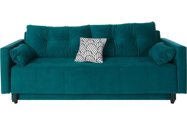 Sofa+bed - Petrol (Pull-out with storage box)