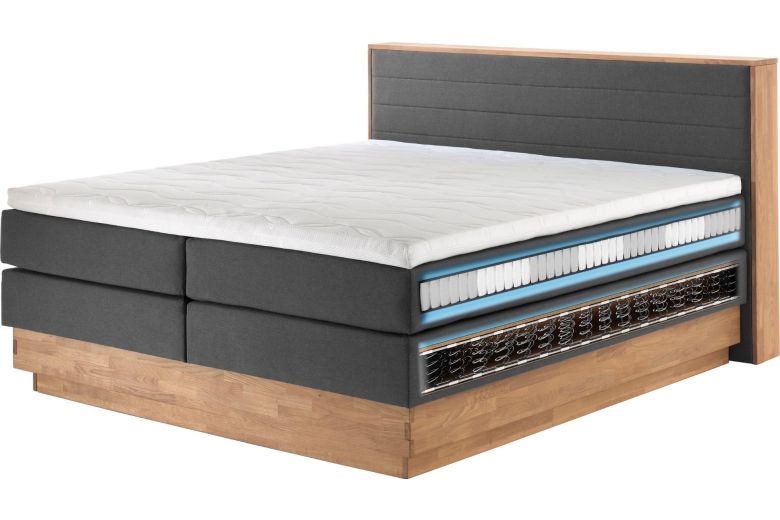 Boxspring bed 180x200 - Cavan (With storage box)