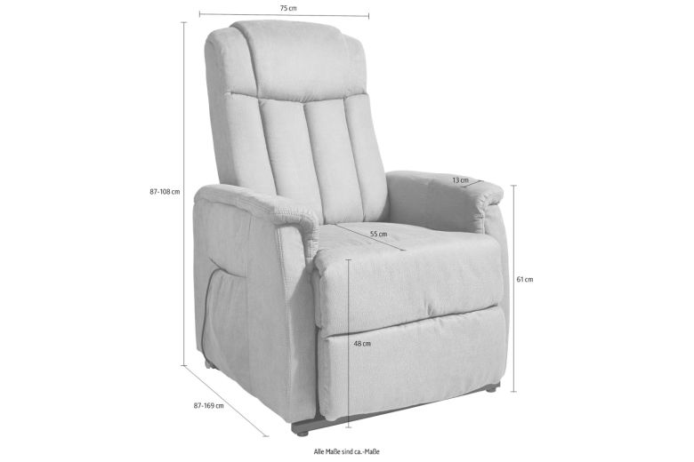 TV Креслo - Delphi TV armchair with electric lift assistance