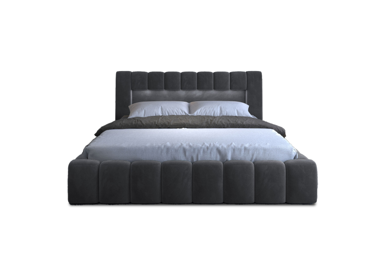 Kровать с обивкой - Bed Lamica, wooden frame, standard lift, bedding box (Pаскладной с ящиком для белья) Kровать с обивкой - Bed Lamica, wooden frame, standard lift, bedding box (Pаскладной с ящиком для белья)