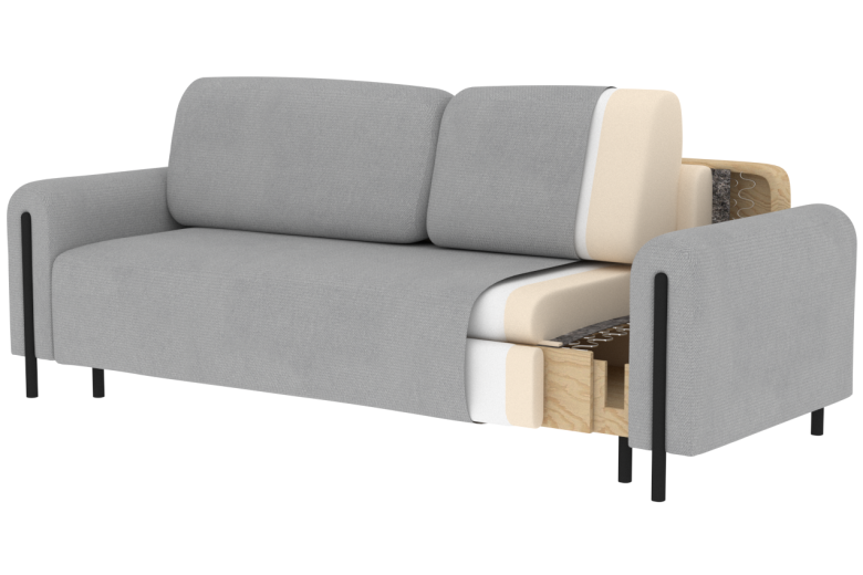 Sofa+bed - Arcadova (Pull-out bed with storage box)