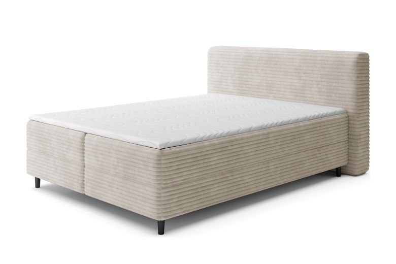 Boxspring bed - Cortiko (Pull-out bed with storage box)