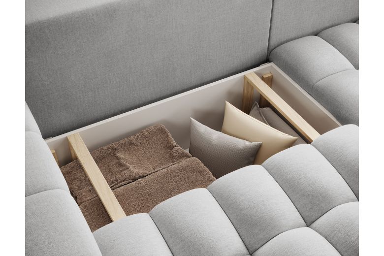 Угловой диван - Bonett (Pаскладной с ящиком для белья)