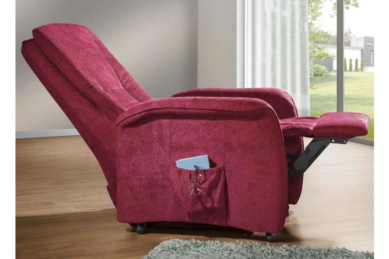 TV chair - TV armchair on a stable wooden base frame