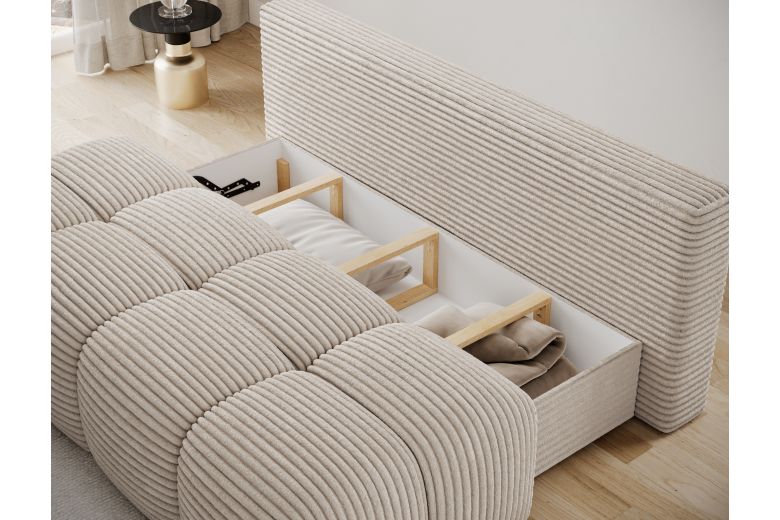 Nuwia Sofa with Sleeping Function and Storage Box
