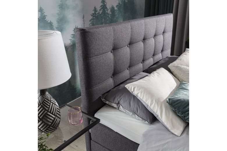 Boxspring bed 180x200 - Inez 180X200 (Pull-out bed)
