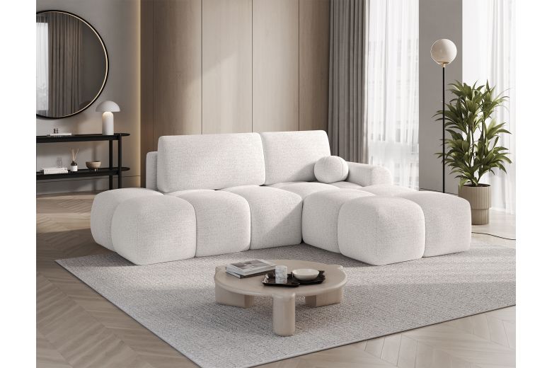 Corner sofa - Vittario (Pull-out bed with storage box)