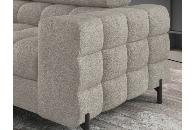 Corner sofa - Ferucce (Pull-out bed with storage box)