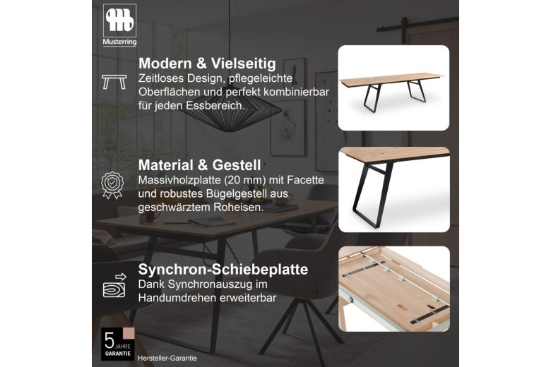 Dining table - Tavia oak