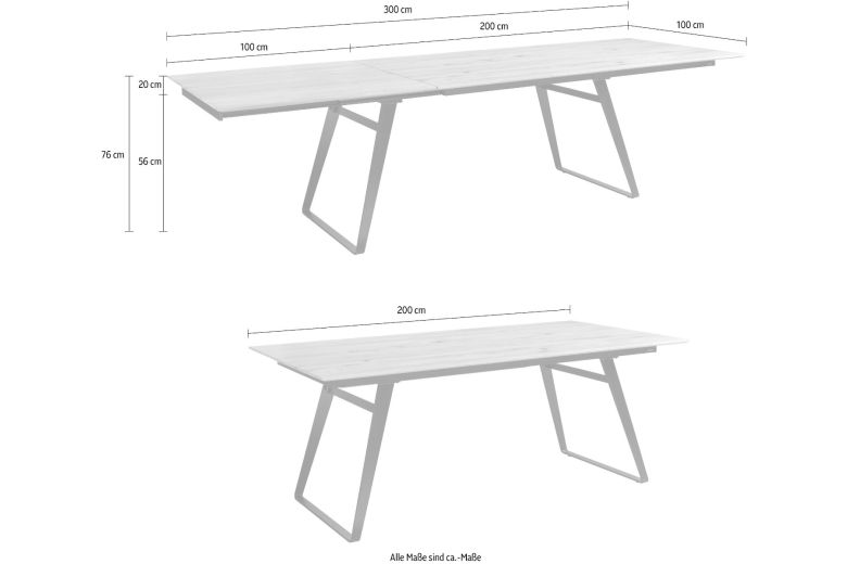 Dining table - Tavia oak