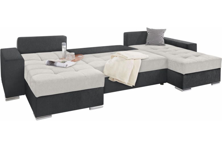 U shape sofa - Josy1 (Pull-out with storage box)