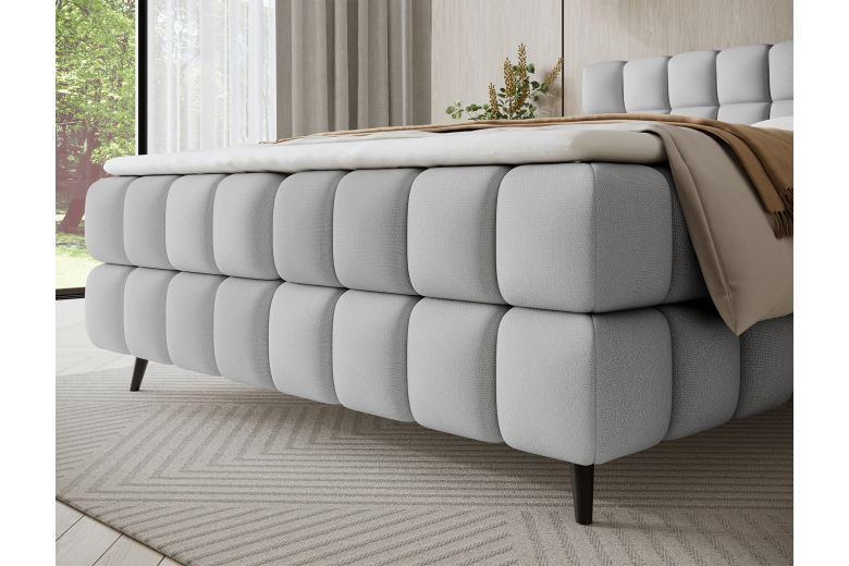 Boxspring bed - Sabeno (Pull-out bed with storage box)