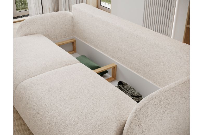 Avuela sofa bed with storage compartment