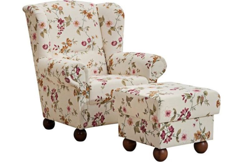 Креслo XL - Malmö с пуфом