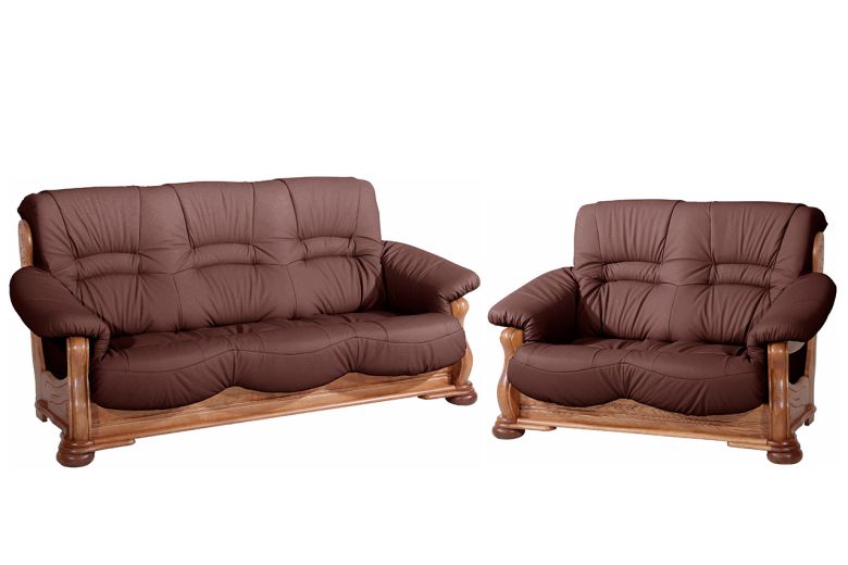 Leather furniture set 3+2 - Texas