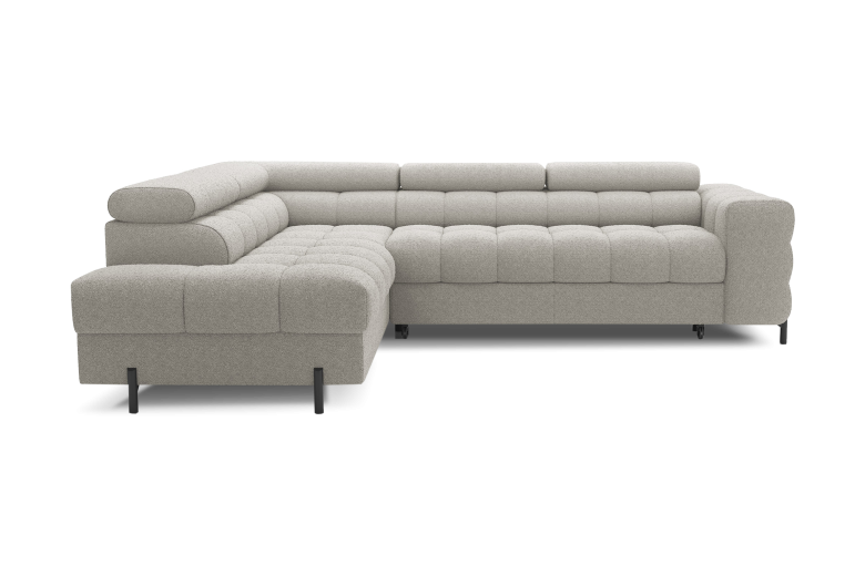 Corner sofa - Ferucce (Pull-out bed with storage box)