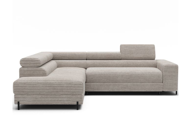 Corner sofa - Colesio (Pull-out bed with storage box)