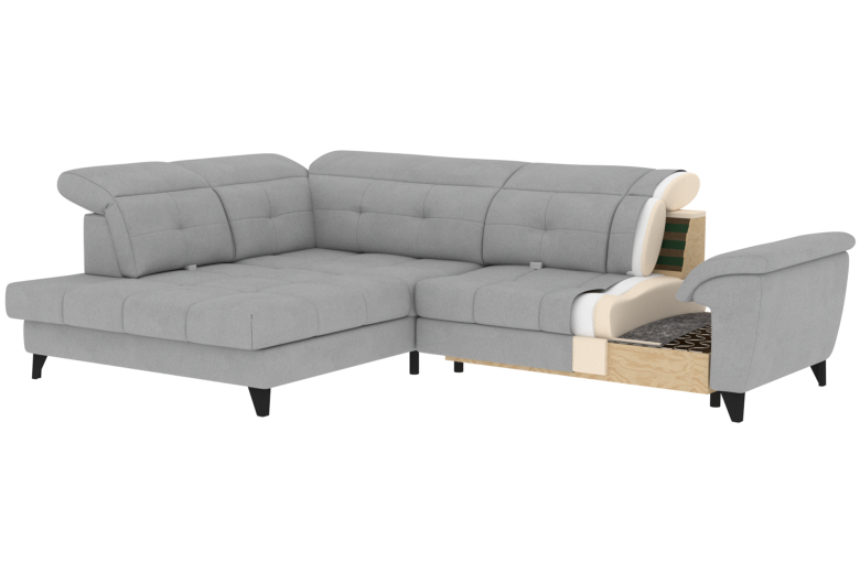 Corner sofa - Inferne (Pull-out bed with storage box) Corner sofa - Inferne (Pull-out bed with storage box)