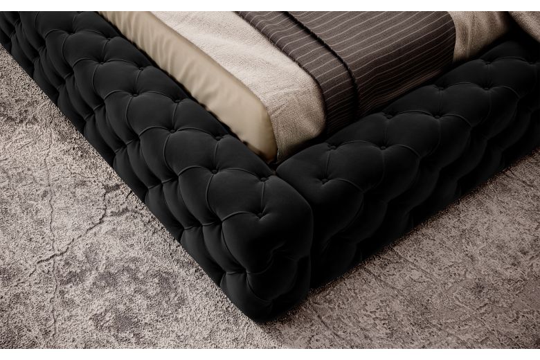 Υφασμάτινο κρεβάτι 160x200 - Princce (Με κουτί αποθήκευσης)