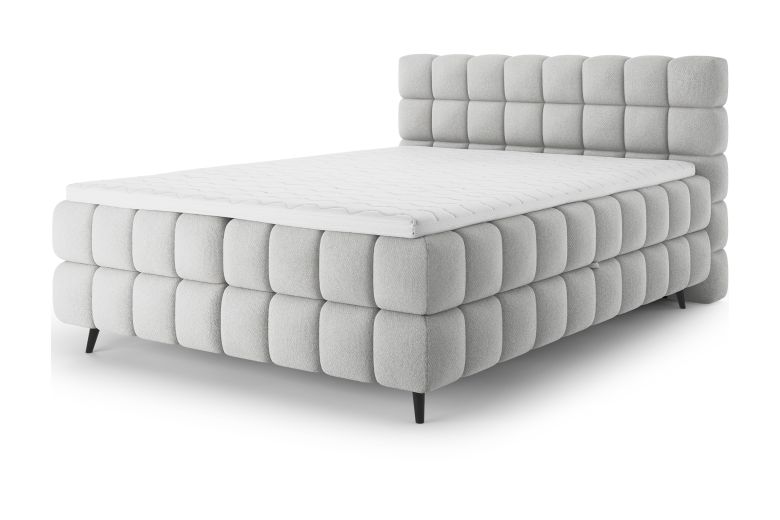 Boxspring bed - Sabeno (Pull-out bed with storage box)