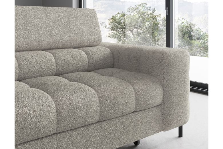 Corner sofa - Ferucce (Pull-out bed with storage box)