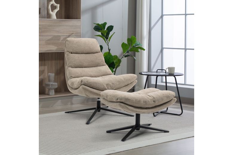 Πολυθρόνα τηλεόρασης - Recliner with footstool - Porto
