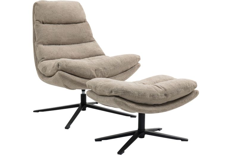 Πολυθρόνα τηλεόρασης - Recliner with footstool - Porto