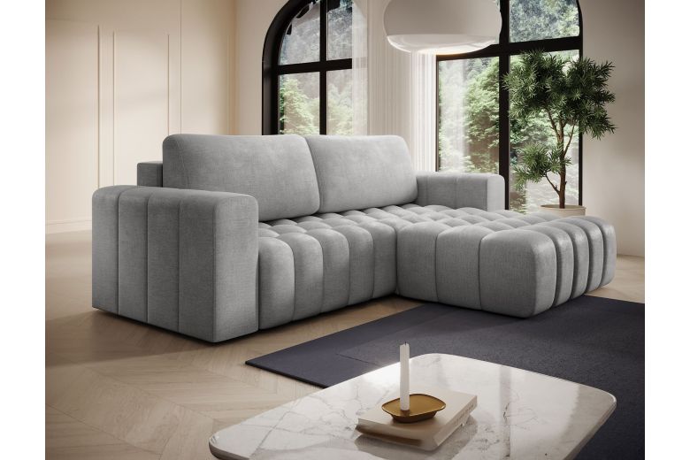 Угловой диван - Bonett (Pаскладной с ящиком для белья)