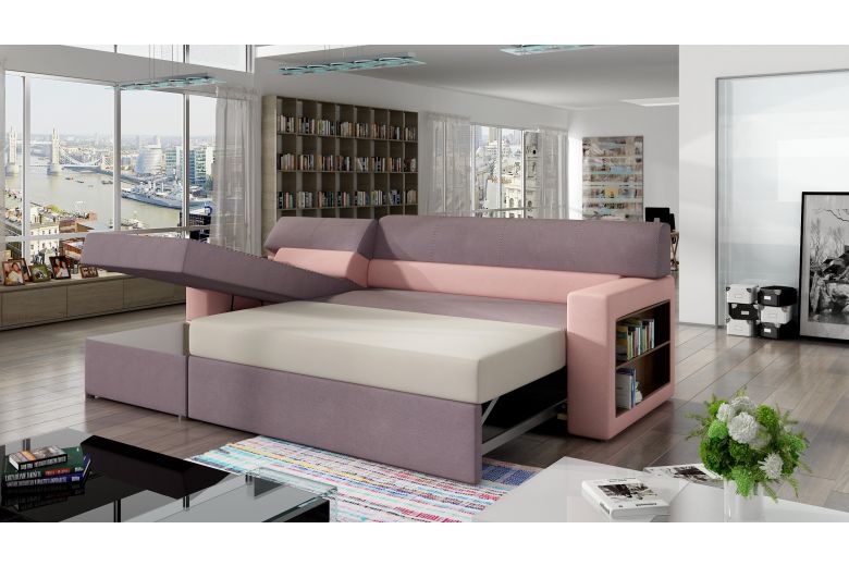 Угловой диван - Rico (Pаскладной с ящиком для белья) Угловой диван - Rico (Pаскладной с ящиком для белья)