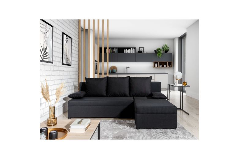 Corner sofa - Gino (Pull-out bed with storage box) Corner sofa - Gino (Pull-out bed with storage box)