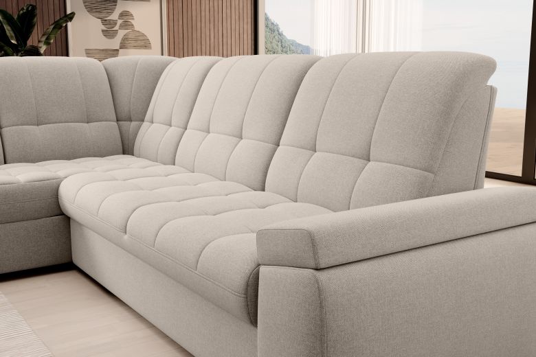 Угловой диван - Sado (Pаскладной с ящиком для белья) Угловой диван - Sado (Pаскладной с ящиком для белья)