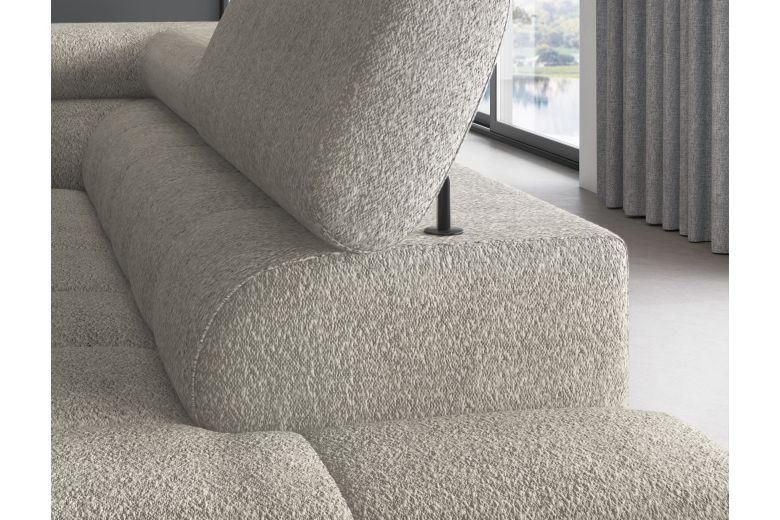 Corner sofa - Ferucce (Pull-out bed with storage box)