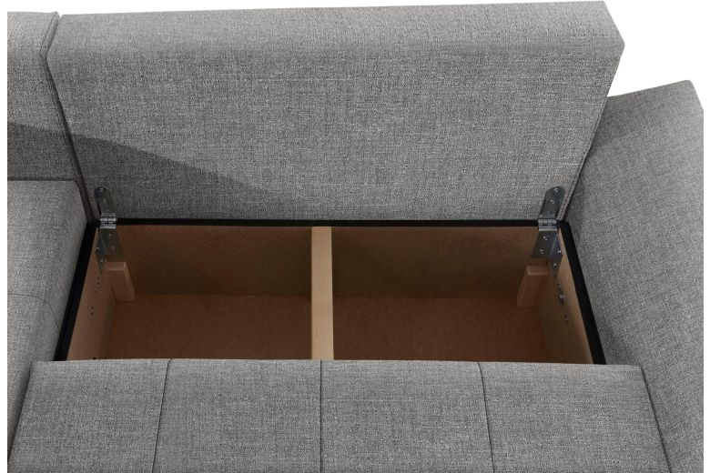 Corner sofa - Nikita (Pull-out with storage box)