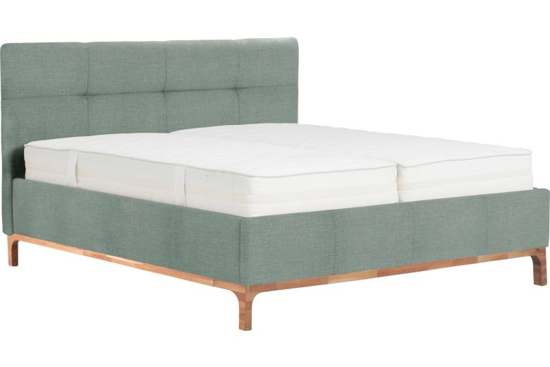 Upholstered bed 180x200 - Noan (With storage box)