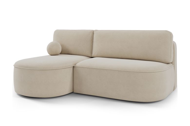 Corner sofa - Livosa (Pull-out bed with storage box)