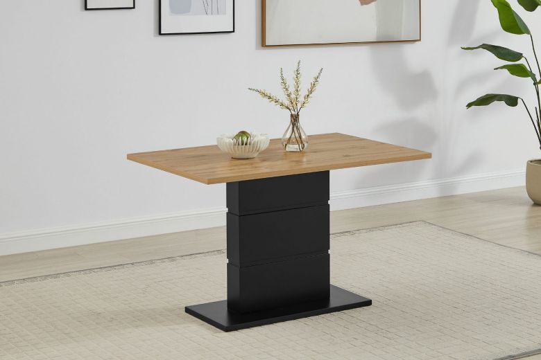 Dining room set - 4-piece dining set Geranium without storage