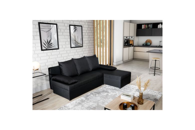 Corner sofa - Gino (Pull-out bed with storage box) Corner sofa - Gino (Pull-out bed with storage box)