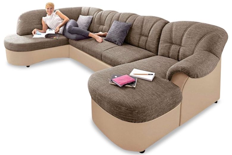 U shape sofa - Flores (Pull-out) U shape sofa - Flores (Pull-out)