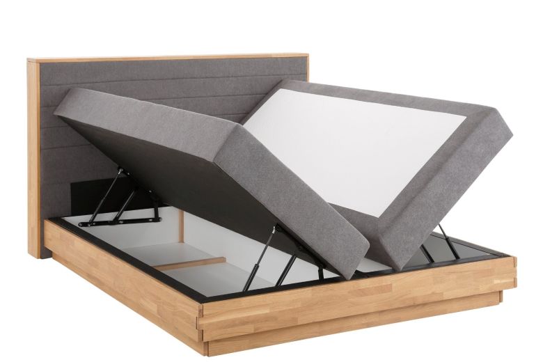 Boxspring bed 180x200 - Cavan (With storage box)