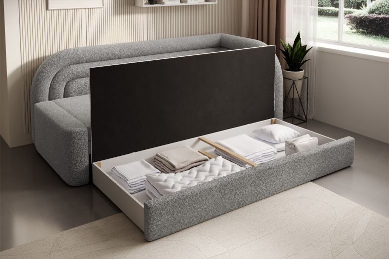Sofa+bed - Fabillo (Pull-out bed with storage box)