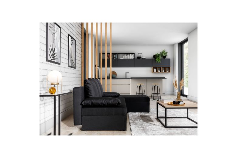 Corner sofa - Gino (Pull-out bed with storage box) Corner sofa - Gino (Pull-out bed with storage box)