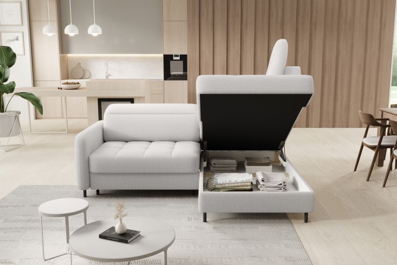 Corner sofa - Barea (Pull-out bed with storage box) Corner sofa - Barea (Pull-out bed with storage box)