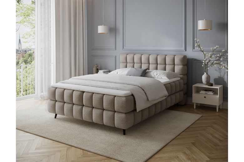 Боkспринг кровать 160x200 - Sabeno (C ящиком для белья)