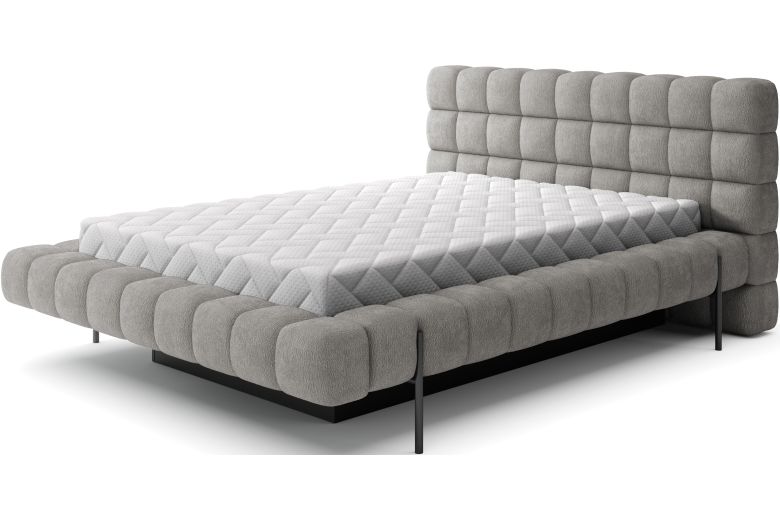 Kровать с обивкой 160x200 - Magentta (C ящиком для белья)