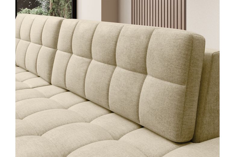 Corner sofa - Blezalt (Pull-out bed with storage box)